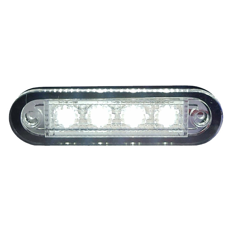 PILOTO LED BLANCO 4000K - 12/24V