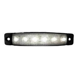 PILOTO LED BLANCO - 12/24V