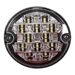 PILOTO TRASERO LED - MARCHA ATRAS 12/24V - Ø95mm