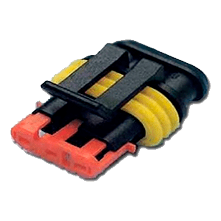 CONECTOR SUPERSEAL 3 VIAS MACHO