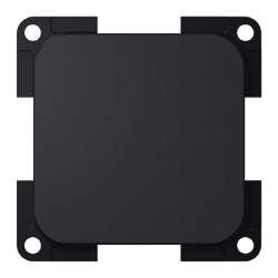 TAPA CIEGA NEGRA 60x60mm