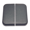 TECLA INTERRUPTOR DOBLE GRIS ANTRACITA