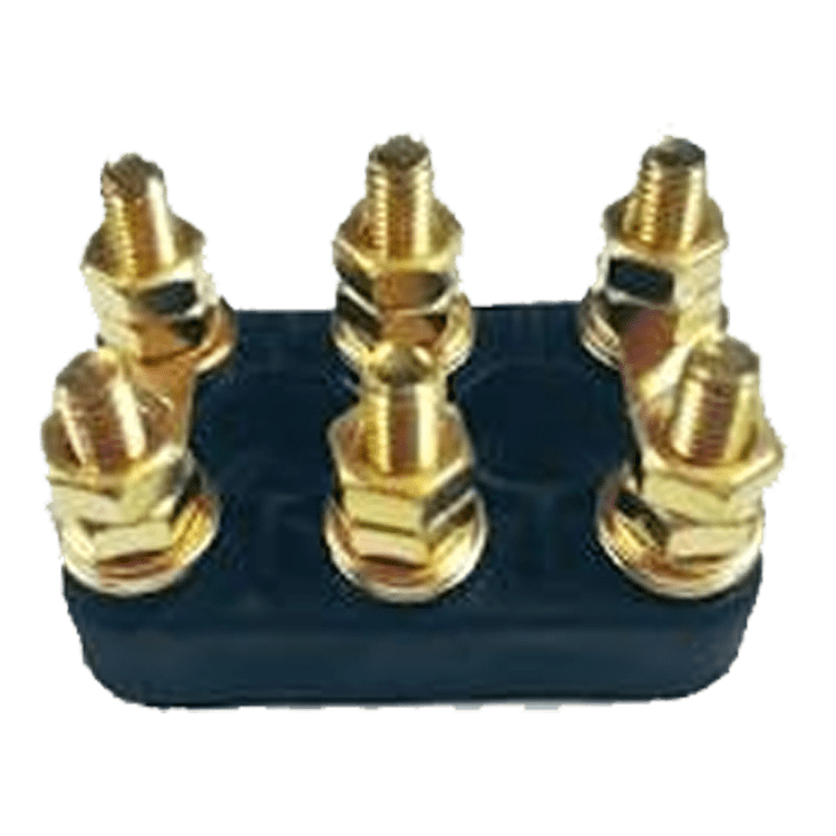 BORNA NODO UNION 6xM6 70X45mm