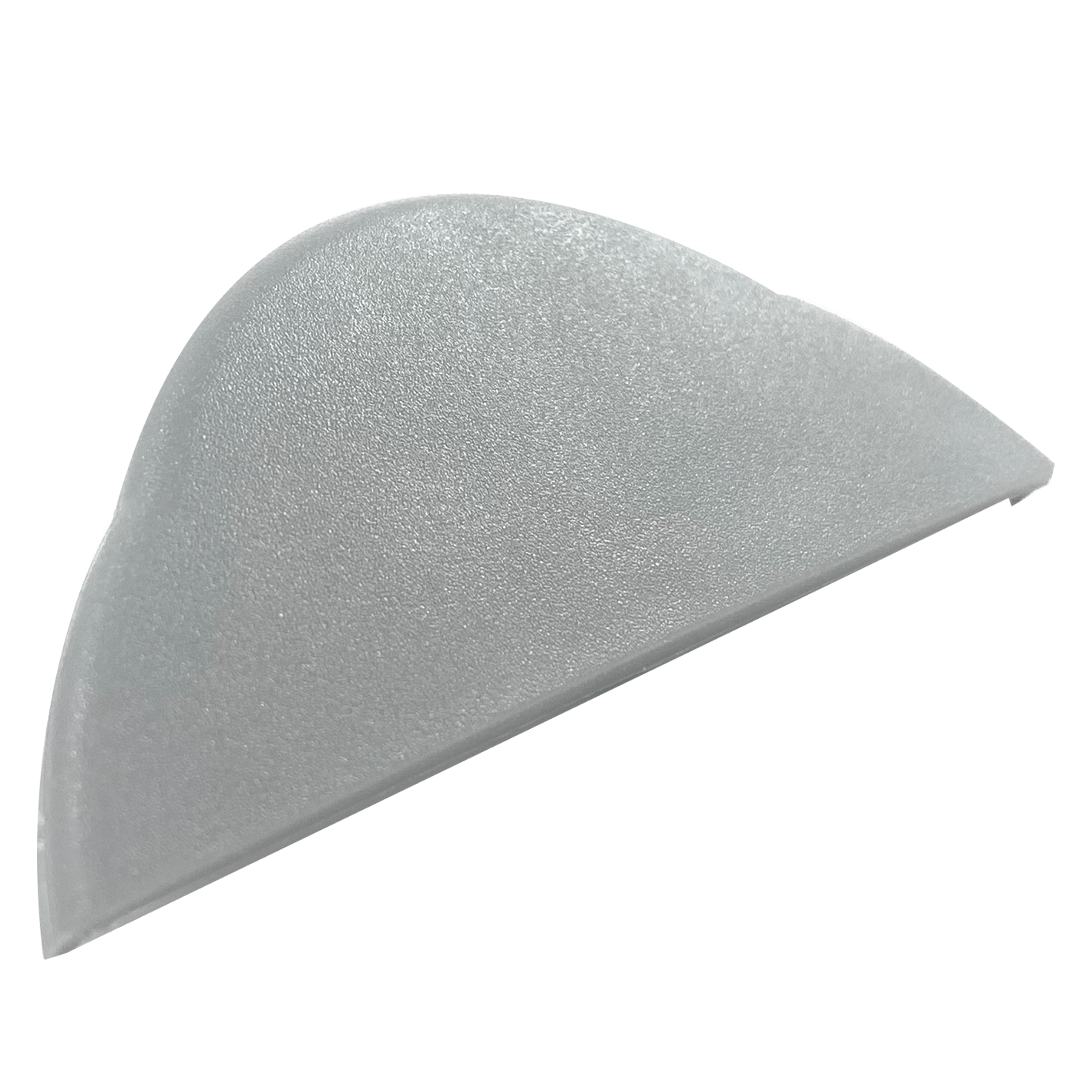 TAPA FINAL PLANA PTL - PERFIL/ALUM.5 - GRIS RAL7037