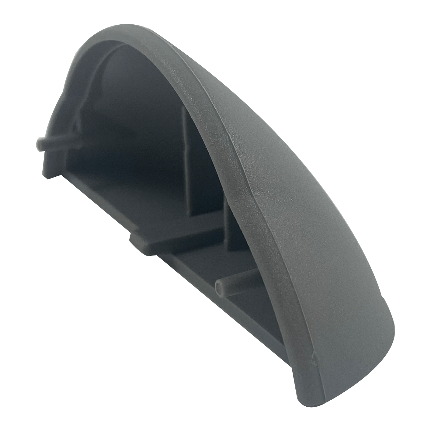 TAPA FINAL CURVA PTL - PERFIL/ALUM.5 - GRIS RAL7037