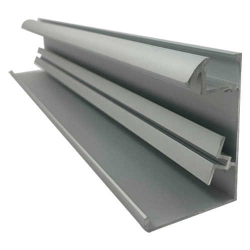 METRO PERFIL ALUMINIO LUMINARIA LED ESQUINA - BARRA 6mts