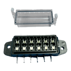 PORTAFUSIBLE TOMA LATERAL 6 FUSIBLES