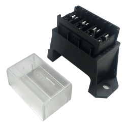 PORTAFUSIBLE TOMA TRASERA 4 FUSIBLES