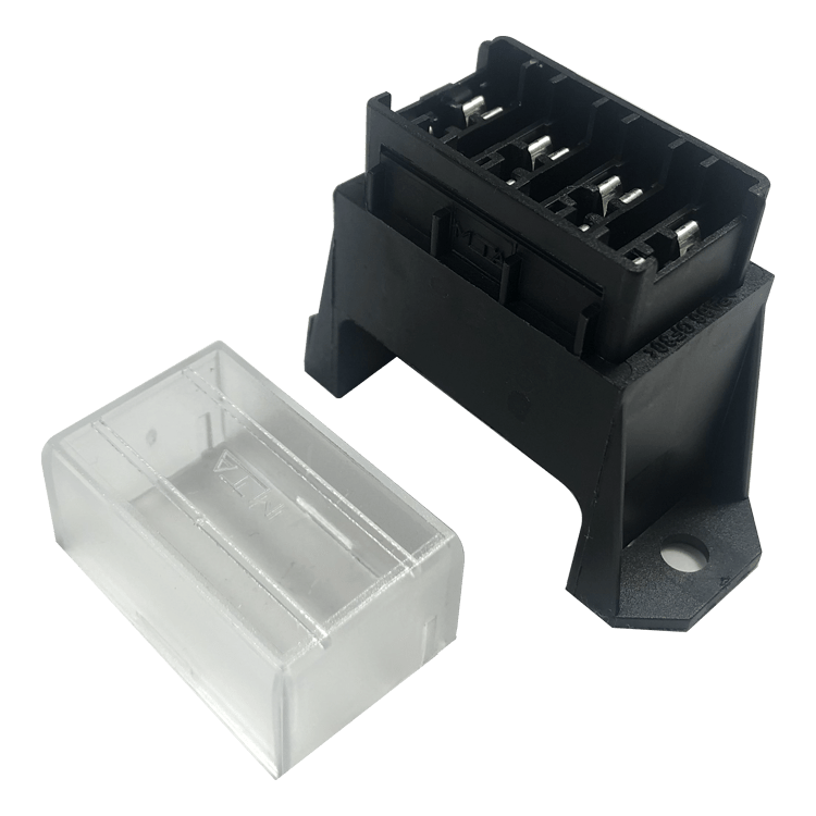 PORTAFUSIBLE TOMA TRASERA 4 FUSIBLES