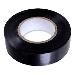ROLLO CINTA AISLANTE NEGRA 25mts x 19mm x 0,15mm