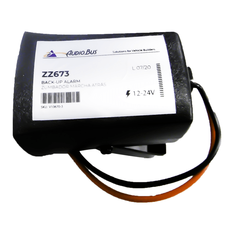 ZUMBADOR MARCHA ATRAS 24VDC - 93/103dB - IP67