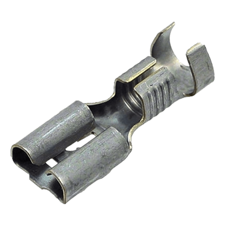 TERMINAL FASTON HEMBRA 6,35/2,5-6,0 CLICK SUELTO ESTAÑADO