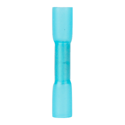 EMPALME PUNTA A PUNTA AISLADO 1,04-2,63mm2 AZUL / L=27mm / CON CASQUILLO