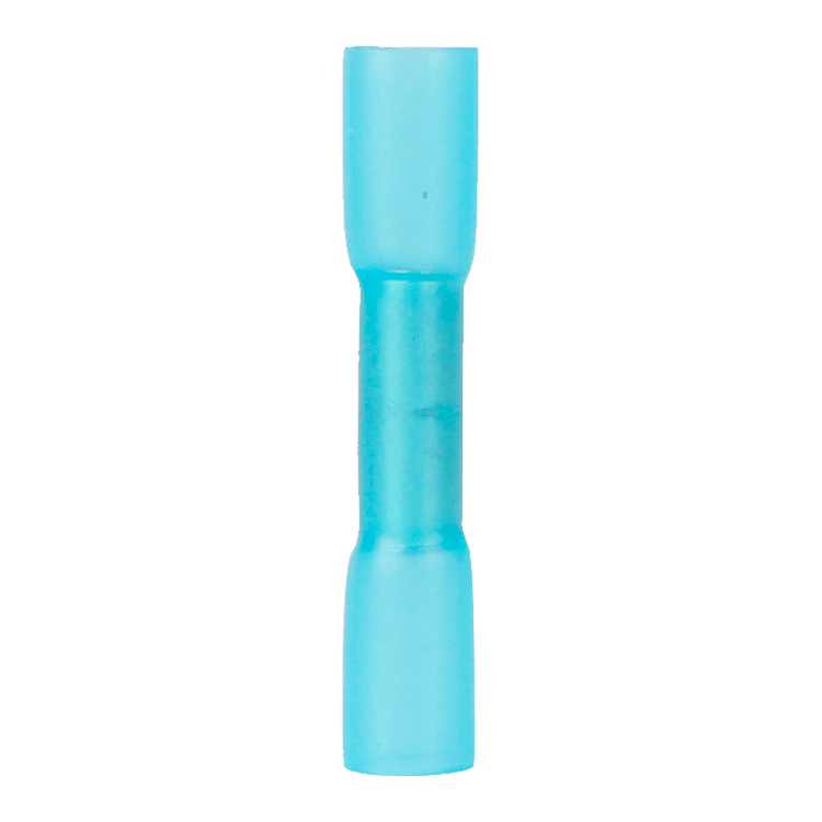 EMPALME PUNTA A PUNTA AISLADO 1,04-2,63mm2 AZUL / L=27mm / CON CASQUILLO