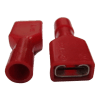 TERMINAL FASTON AISLADO ROJO HEMBRA 6,3mm / 0,25-1,5mm