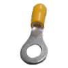 TERMINAL REDONDO PREAISLADO AMARILLO Ø 6,4/12,0mm - CABLE 4,0-6,0mm2