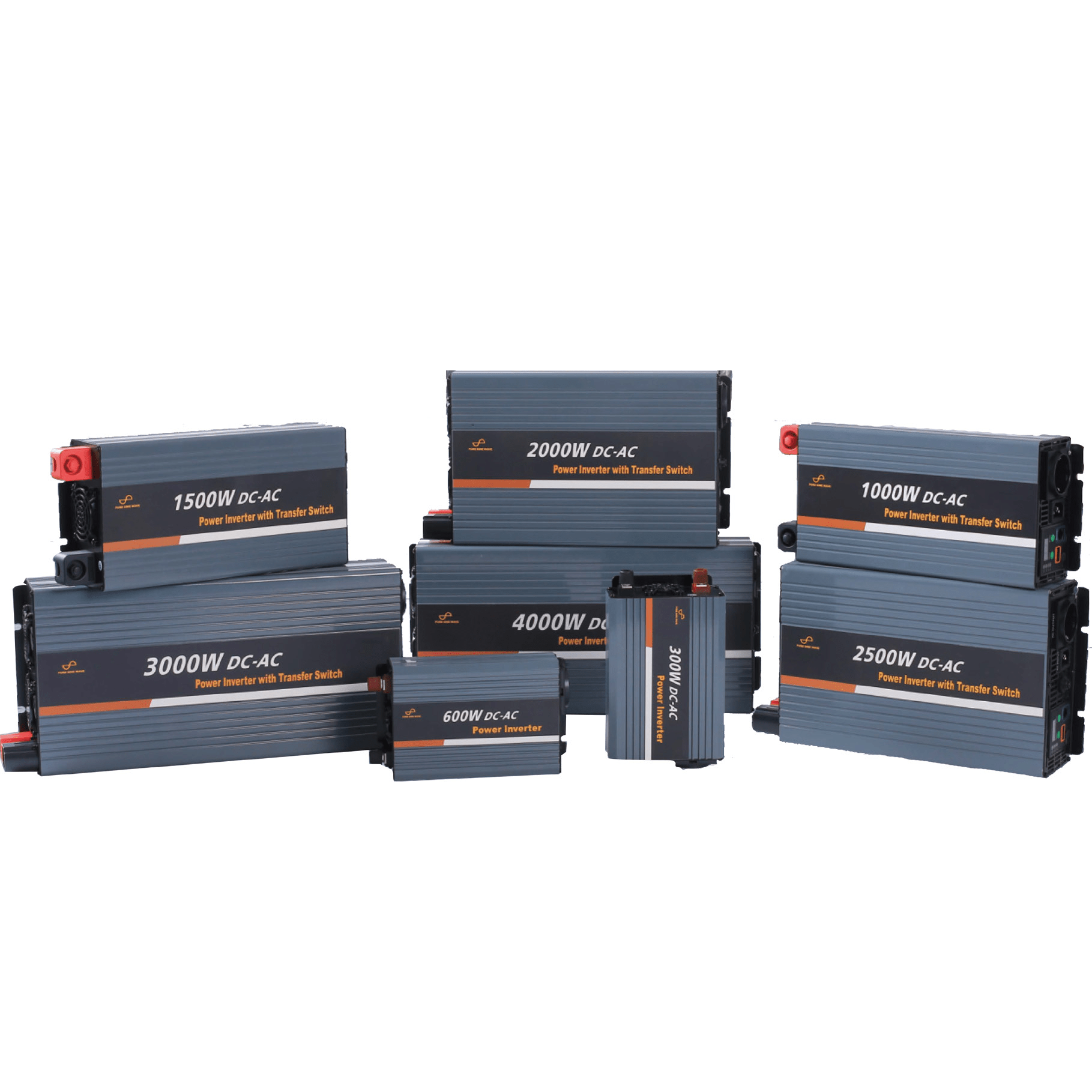 INVERSOR DC/AC 12V IN a 220V OUT - ONDA PURA - TRANSFER SWITCH