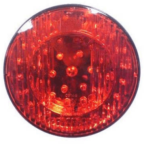LUZ ANTINIEBLA LED - CON LENTE ROJA - 24V - DASTERI