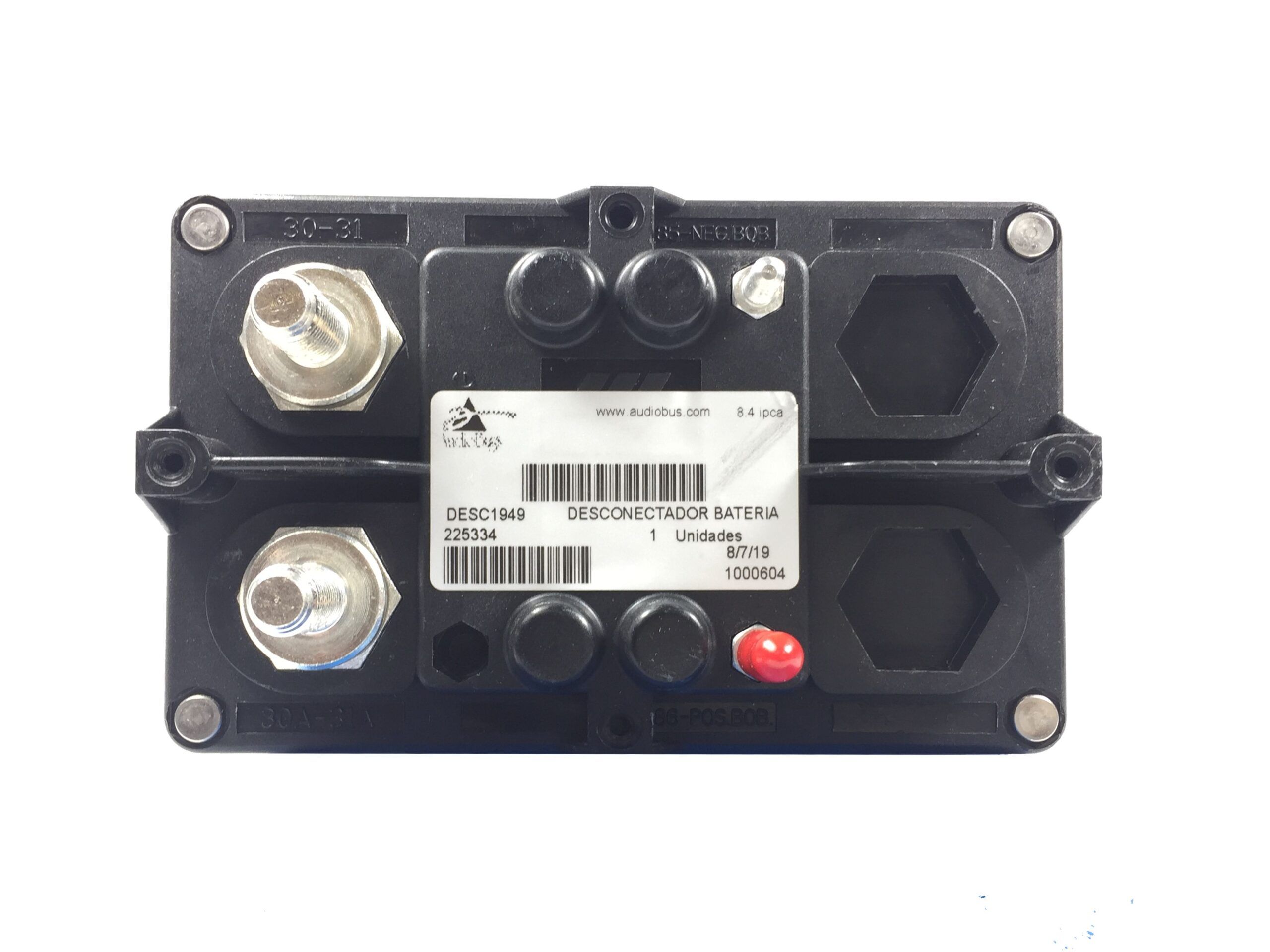 DESCONECTADOR BATERIA 12V 250A CON MANDO ELECTRICO IP65 - ORIGINAL LITTELFUSE - Imagen 2